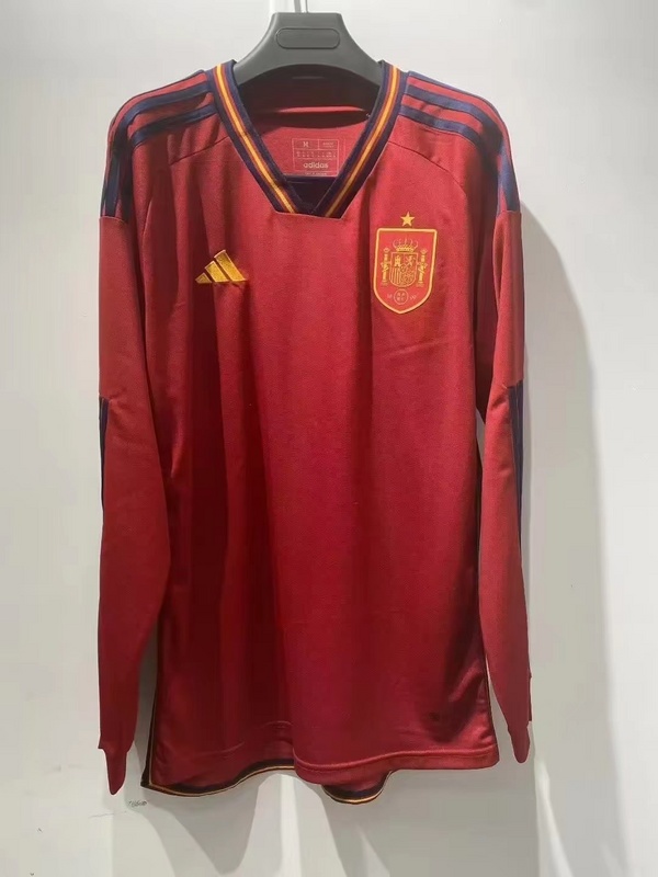 22-23 Spain home long sleeves